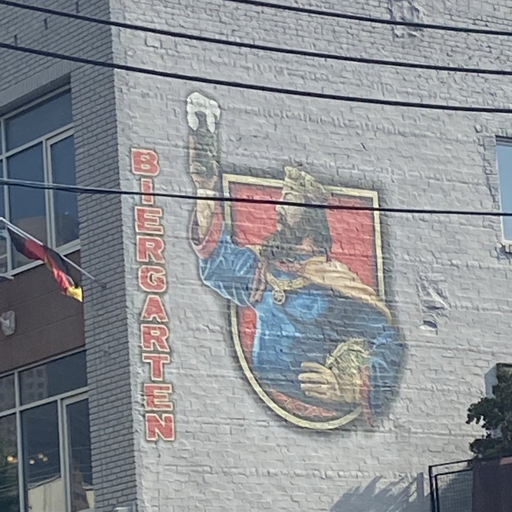 Biergarten Mural - Public Art Near Me - Atlanta, Georgia