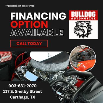 Bulldog Automotive - Tires Near Me - Carthage, Texas Bulldog Automotive - Tires Near Me - Carthage, Texas