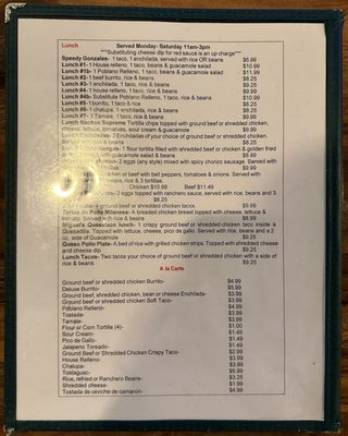 Menu photo 3 Tello's Mexican Grill Tulsa, OK