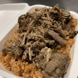Christina’s Criollo - Our roast pork and yellow rice combo
