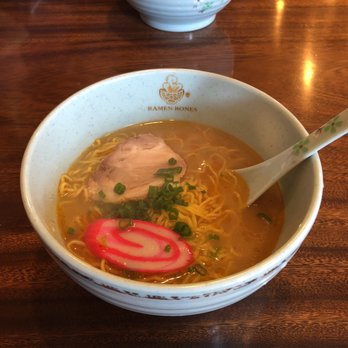Ramen Bones - Two mini ramen bowls of spicy shoyu ramen - Noodles Near Me - Kapolei, Hawaii Ramen Bones - Two mini ramen bowls of spicy shoyu ramen - Noodles Near Me - Kapolei, Hawaii