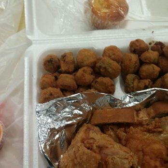 Lape Soulfood Kitchen - Double order of okra for the lunch special - Soul Food Near Me - Warren, Michigan