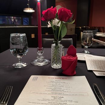 State Room Restaurant - Set up was beautiful - New American Near Me - East Lansing, Michigan State Room Restaurant - Set up was beautiful - New American Near Me - East Lansing, Michigan