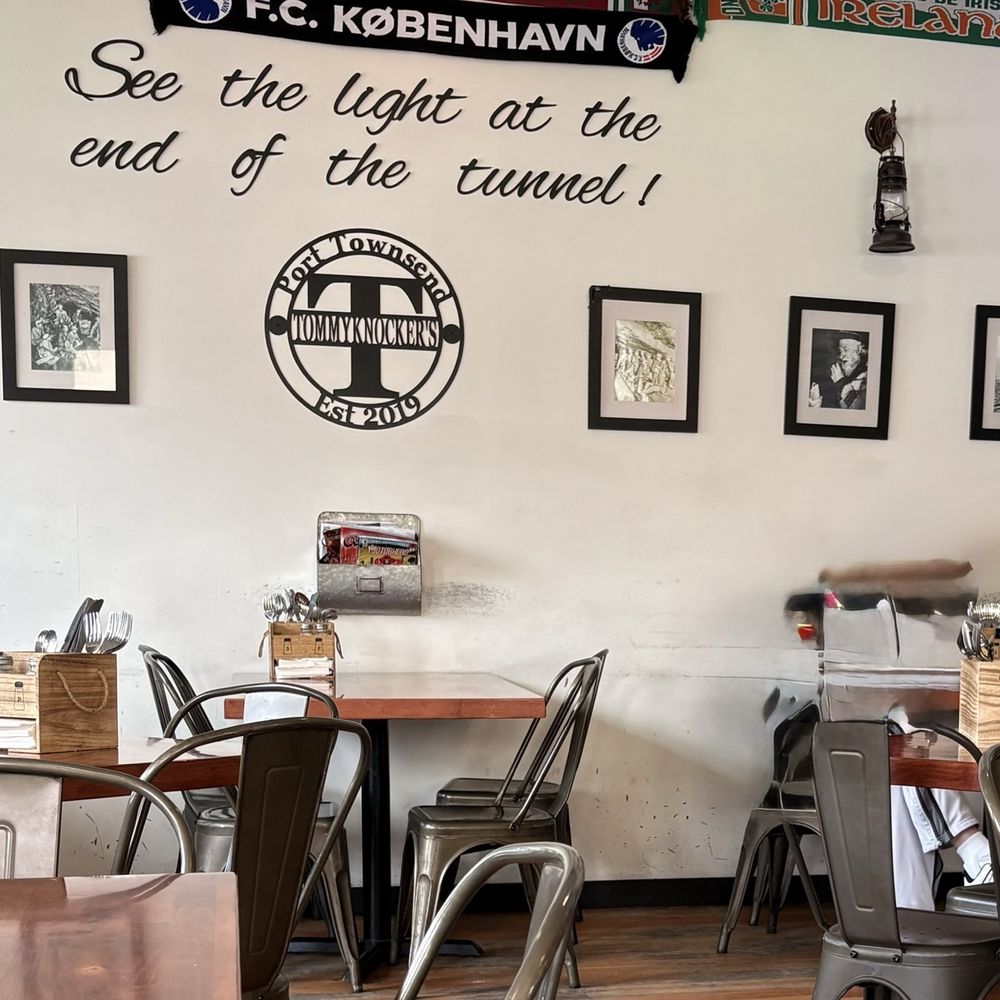 Tommyknocker's Cornish Pasty - Casual Seating Area - British Near Me - Port Townsend, Washington Tommyknocker's Cornish Pasty - Casual Seating Area - British Near Me - Port Townsend, Washington