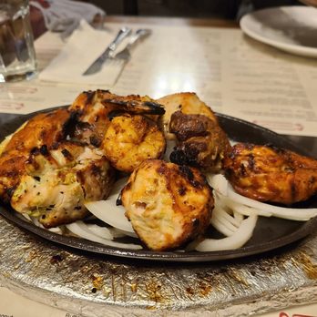 Himalayan Kitchen - Meat Special with lamb, shrimp, and chicken. Fabulous - Himalayan/Nepalese Near Me - Durango, Colorado