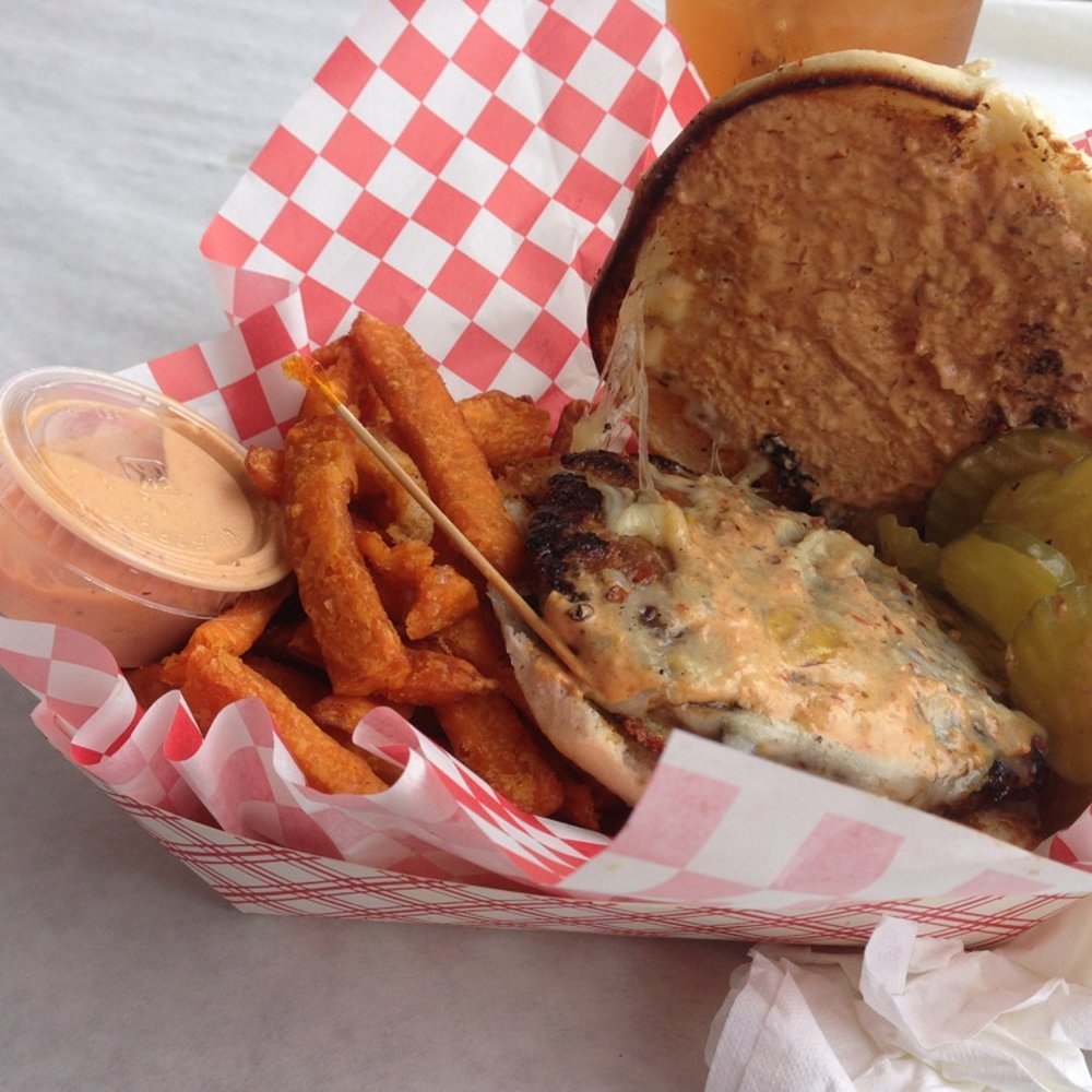 Burgers Amore - Southwest Pork Burger. Yummmm! - Food Trucks Near Me - Phoenix, Arizona Burgers Amore - Southwest Pork Burger. Yummmm! - Food Trucks Near Me - Phoenix, Arizona