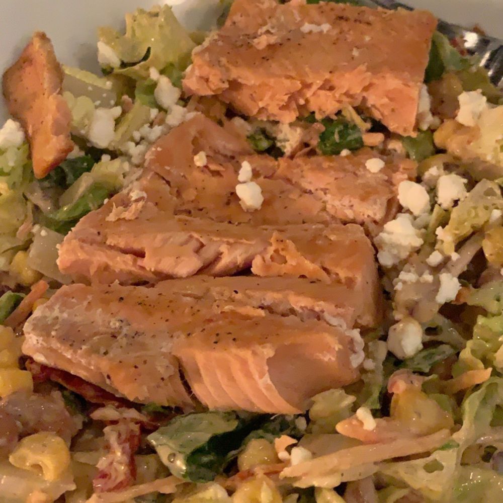 Metropolis - The Scottsdale salad with salmon - Cocktail Bars Near Me - Scottsdale, Arizona Metropolis - The Scottsdale salad with salmon - Cocktail Bars Near Me - Scottsdale, Arizona