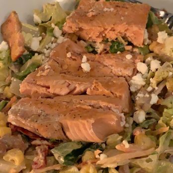 Metropolis - The Scottsdale salad with salmon - Cocktail Bars Near Me - Scottsdale, Arizona Metropolis - The Scottsdale salad with salmon - Cocktail Bars Near Me - Scottsdale, Arizona