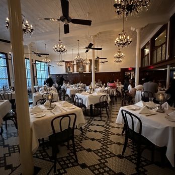 Arnaud's Restaurant - The dining room, very nice - Cajun/Creole Near Me - New Orleans, Louisiana