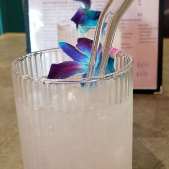 Casitas Cafe - Lavendar lemonade w/fresh flower! - Coffee & Tea Near Me - Ruidoso, New Mexico