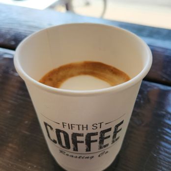 Fifth St. Coffee Roasting Co - Cortado - Coffee & Tea Near Me - Gilroy, California Fifth St. Coffee Roasting Co - Cortado - Coffee & Tea Near Me - Gilroy, California