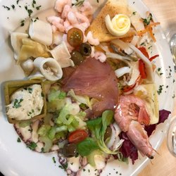 Trattoria Al Lido - Antipasto di pesce freddo della casa
