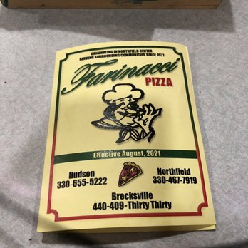 Farinacci Pizza - a close up of a pizza - Pizza Near Me - Brecksville, Ohio