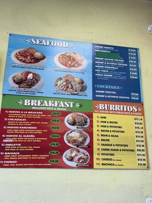 Menu photo 6 Sarai's Taco Shop Chula Vista, CA