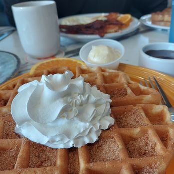 Mandy's Breakfast House - Churro waffle - Breakfast & Brunch Near Me - Sonora, California Mandy's Breakfast House - Churro waffle - Breakfast & Brunch Near Me - Sonora, California