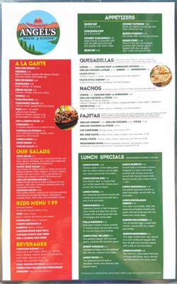 Menu photo 2 Angels Mexican Restaurant Lake Ozark, MO Menu photo 2 Angels Mexican Restaurant Lake Ozark, MO