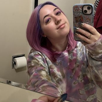 The Lashy Cauldron - pink and purple volume lashes Alia did to match my hair! - Eyelash Service Near Me - Sherman Oaks, California The Lashy Cauldron - pink and purple volume lashes Alia did to match my hair! - Eyelash Service Near Me - Sherman Oaks, California