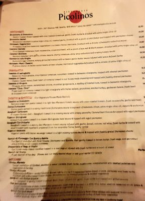 Menu photo 6 Ristorante Picolinos Seattle, WA Menu photo 6 Ristorante Picolinos Seattle, WA