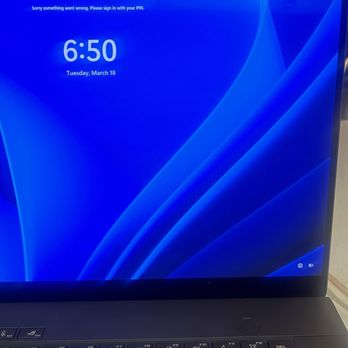 Mesa Geeks - Windows login issue error screen that was fixed - IT Services & Computer Repair Near Me - Mesa, Arizona