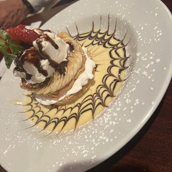 Pig N Pig - I don't know what this is called the owner brought it out to our table but it tasted like a banana split - Barbeque Near Me - Fullerton, California