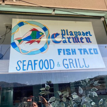 Playa Del Carmen Seafood & Grill - Sign - Tacos Near Me - Pasadena, California Playa Del Carmen Seafood & Grill - Sign - Tacos Near Me - Pasadena, California