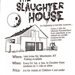 The Slaughterhouse - Flyer