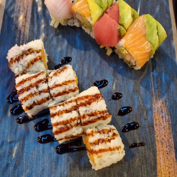 Yoshi Sushi - Rainbow and sweet potato - Sushi Bars Near Me - Richmond, Virginia