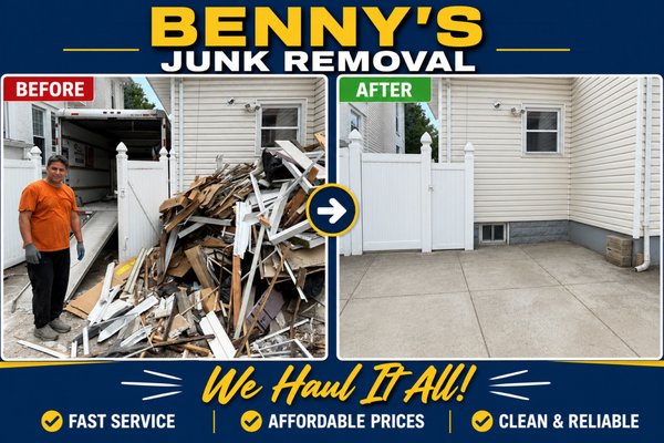 Benny’s Junk Removal on Yelp