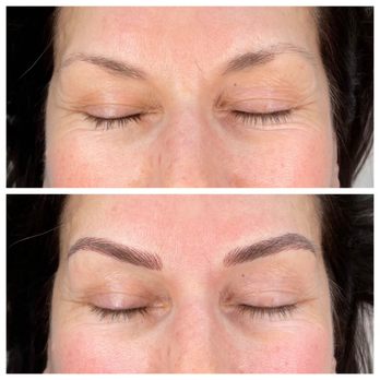 Kat’s Brow House - Before and immediately after. Gorgeous! - Permanent Makeup Near Me - Syosset, New York Kat’s Brow House - Before and immediately after. Gorgeous! - Permanent Makeup Near Me - Syosset, New York