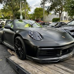 A and J Towing - Low profile Porsche 911