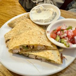 The Virginian Restaurant - Chicken Quesadilla