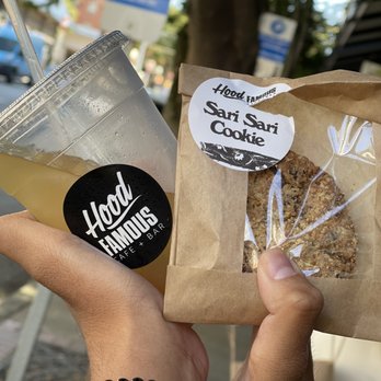 Hood Famous - Calamansi Tea and sari sari cookie - Cafes Near Me - Seattle, Washington