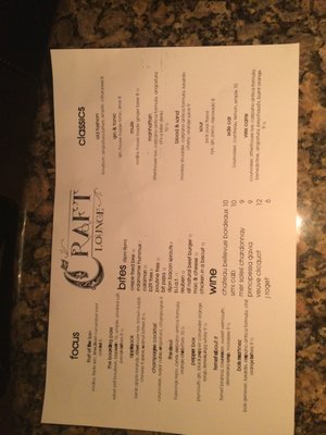 Menu photo 4 Craft Lounge Nampa, ID Menu photo 4 Craft Lounge Nampa, ID