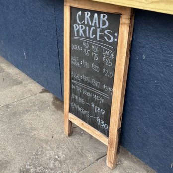 Grappling Crab Shack - a chalk board with prices on it - Seafood Near Me - Mechanicsburg, Pennsylvania Grappling Crab Shack - a chalk board with prices on it - Seafood Near Me - Mechanicsburg, Pennsylvania