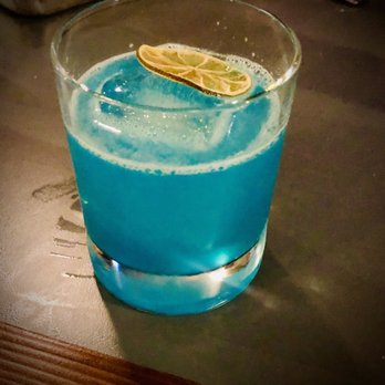 Lost Resort - Dead in the water - refreshing mezcal based cocktail. Topped with dehydrated citrus slice. - American Near Me - San Francisco, California Lost Resort - Dead in the water - refreshing mezcal based cocktail. Topped with dehydrated citrus slice. - American Near Me - San Francisco, California