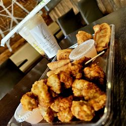 Cha For Tea - Long Beach - Crispy Chicken | Chicken Dumplings | LRG Roasted Brown Sugar Milk Latte