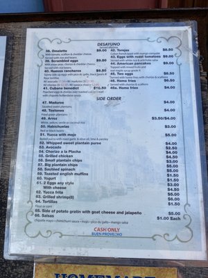 Menu photo 2 Cubana Cafe Brooklyn, NY Menu photo 2 Cubana Cafe Brooklyn, NY