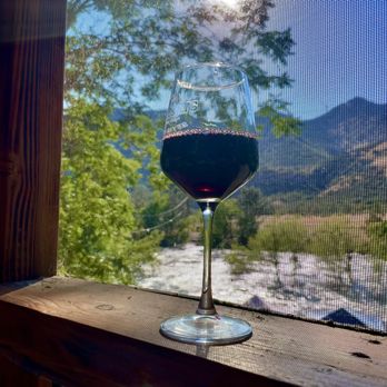 Johnny McNally’s Fairview Lodge - The view from our table - American Near Me - Kernville, California