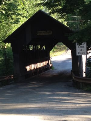Historic Gold Brook Covered Bridge by null