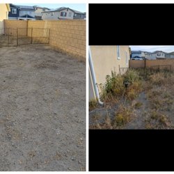 V V Greenland - Weeds removal and hauling away debris