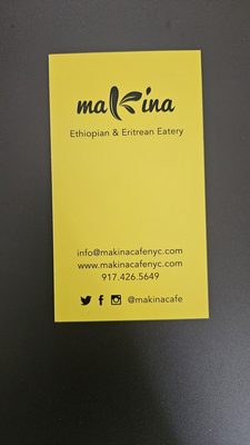 Makina Cafe on Governor's Island by null