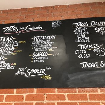 Guisados - Menu - Tacos Near Me - Burbank, California