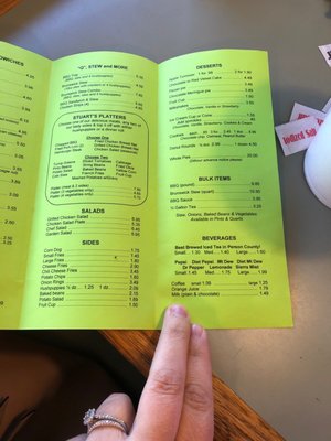 Menu photo 2 Stuart's Family Grille Roxboro, NC Menu photo 2 Stuart's Family Grille Roxboro, NC