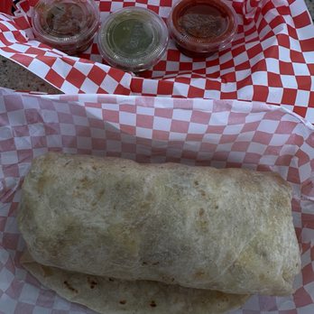 Jim's Burgers - Tater tot breakfast burrito with bacon - Burgers Near Me - Upland, California