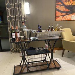 Complimentary Wine and Beer. Complimentary Wine and Beer.