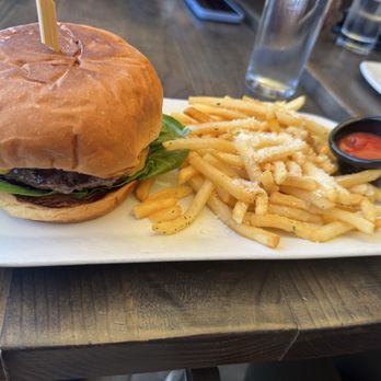 Rooftop - Burger and truffle fries - New American Near Me - Walnut Creek, California Rooftop - Burger and truffle fries - New American Near Me - Walnut Creek, California