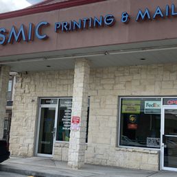 Exterior photo of Cosmic Printing & Mail - Houston, Texas Exterior photo of Cosmic Printing & Mail - Houston, Texas