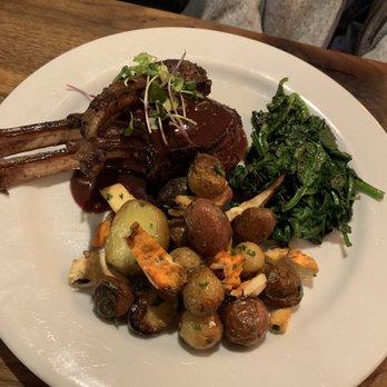 Oak + Almond - Special: Rack of lambs - New American Near Me - Norwalk, Connecticut Oak + Almond - Special: Rack of lambs - New American Near Me - Norwalk, Connecticut