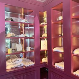 Beautiful display with items for purchase Beautiful display with items for purchase