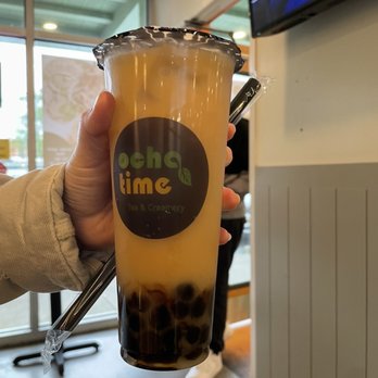 Ocha Time Tea & Creamery - Oolong milk tea - Bubble Tea Near Me - Charlotte, North Carolina Ocha Time Tea & Creamery - Oolong milk tea - Bubble Tea Near Me - Charlotte, North Carolina